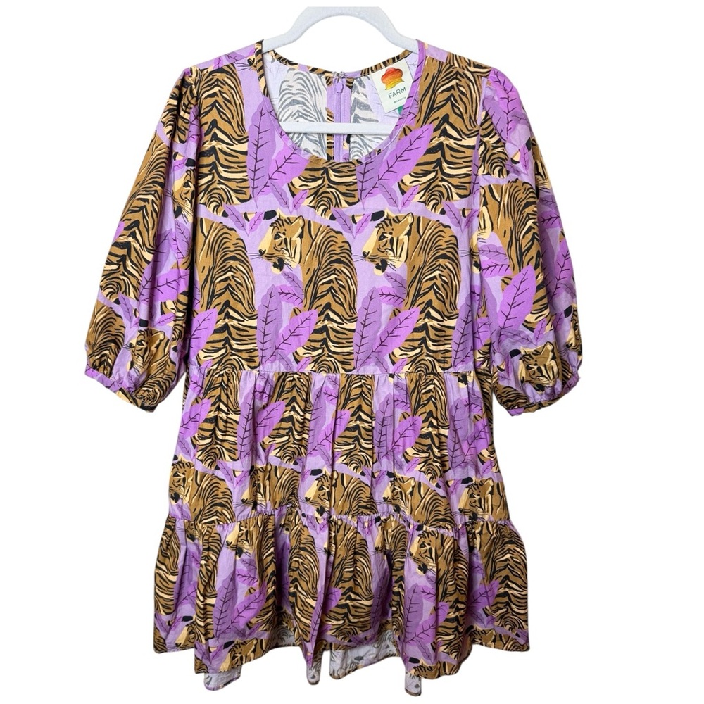 FARM Rio Tiger Leaves Mini Dress - Picture 4 of 13